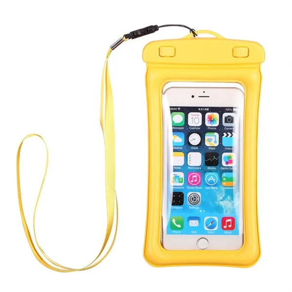 Universal Waterproof Phone Pouch with Lanyard - Universal Waterproof Phone Pouch with Lanyard - Image 6 of 8
