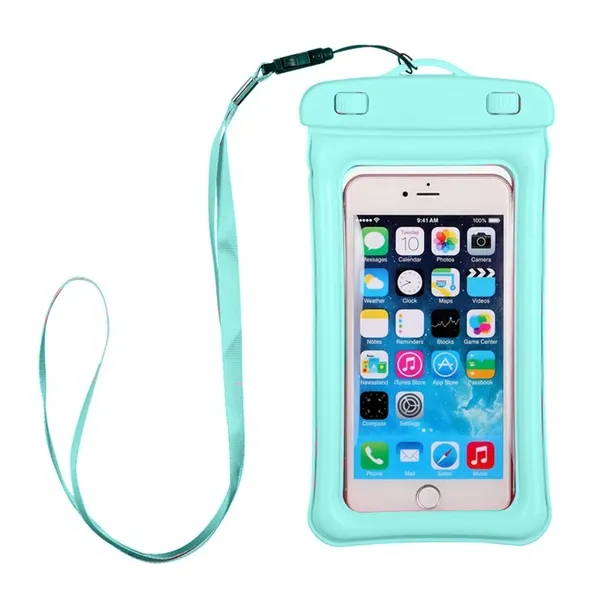 Universal Waterproof Phone Pouch with Lanyard - Universal Waterproof Phone Pouch with Lanyard - Image 7 of 8