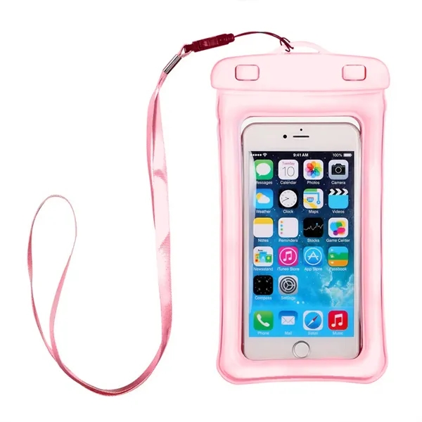Universal Waterproof Phone Pouch with Lanyard - Universal Waterproof Phone Pouch with Lanyard - Image 8 of 8