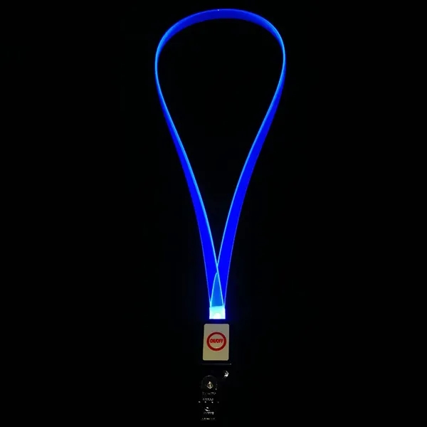 LED Glowing Lanyard - LED Glowing Lanyard - Image 1 of 6