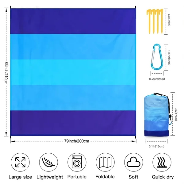 Beach Blanket 78'' x 81'' - Beach Blanket 78'' x 81'' - Image 1 of 5