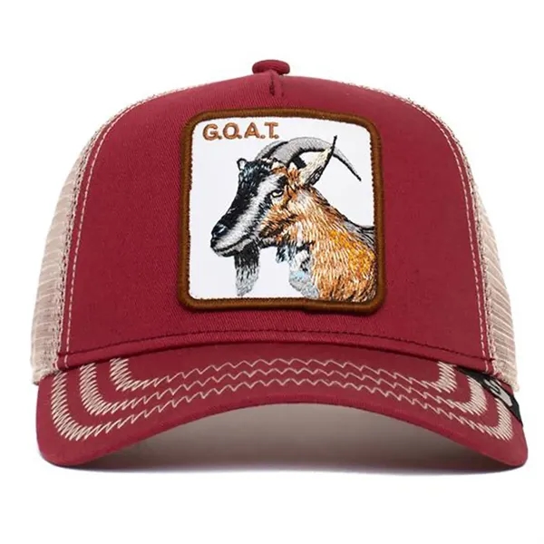 Animal baseball cap cartoon sunscreen mesh embroidery - Animal baseball cap cartoon sunscreen mesh embroidery - Image 1 of 5