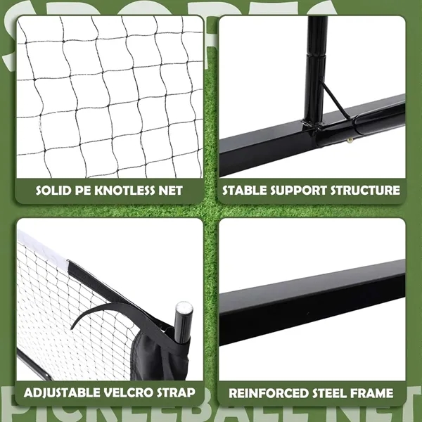 Pickleball Rack w/ Iron Stand & Carrying Bag - Pickleball Rack w/ Iron Stand & Carrying Bag - Image 3 of 5