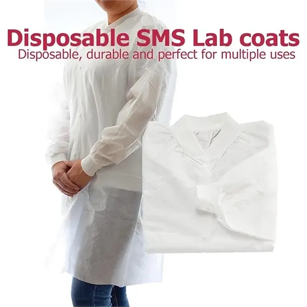 Disposable SMS lab coat - Disposable SMS lab coat - Image 3 of 6