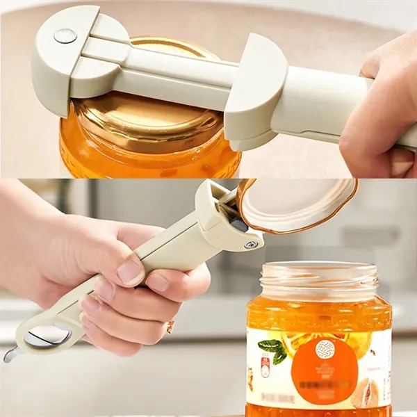 Multifunctional Adjustable Bottle Opener Can Jar Lid Gripper - Multifunctional Adjustable Bottle Opener Can Jar Lid Gripper - Image 3 of 4