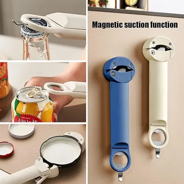 Multifunctional Adjustable Bottle Opener Can Jar Lid Gripper - Multifunctional Adjustable Bottle Opener Can Jar Lid Gripper - Image 4 of 4