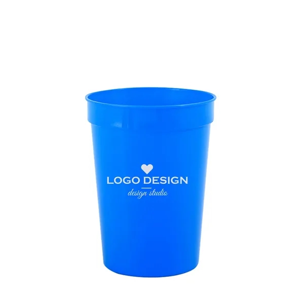 12oz Plastic Stadium Cup - 12oz Plastic Stadium Cup - Image 0 of 4