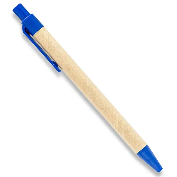 Ballpoint Pen with Recycled Kraft Paper barrel - Ballpoint Pen with Recycled Kraft Paper barrel - Image 3 of 10