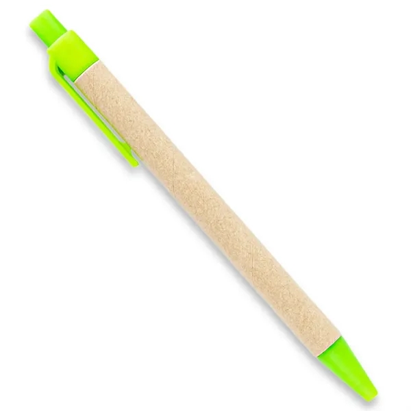 Ballpoint Pen with Recycled Kraft Paper barrel - Ballpoint Pen with Recycled Kraft Paper barrel - Image 5 of 10