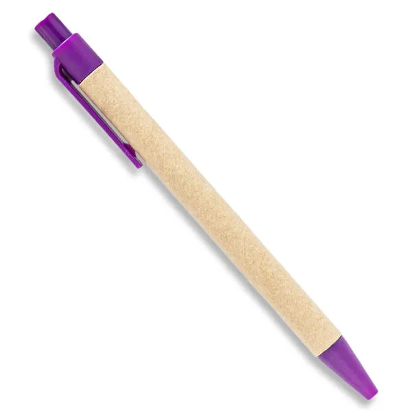 Ballpoint Pen with Recycled Kraft Paper barrel - Ballpoint Pen with Recycled Kraft Paper barrel - Image 7 of 10