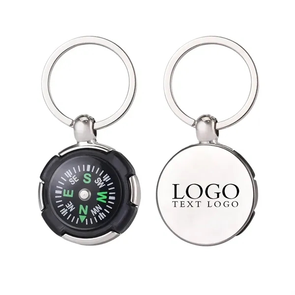 Promo Mini Compass Keychain - Promo Mini Compass Keychain - Image 1 of 6