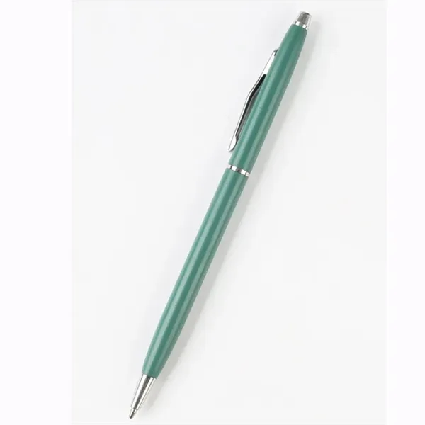 Slim Metal Twist Ballpoint Pen - Slim Metal Twist Ballpoint Pen - Image 9 of 9