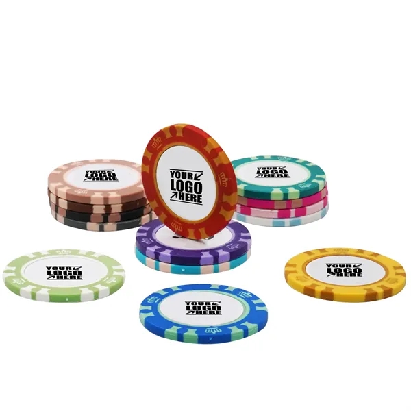 Rush Service Clay Poker Chip - Rush Service Clay Poker Chip - Image 0 of 2