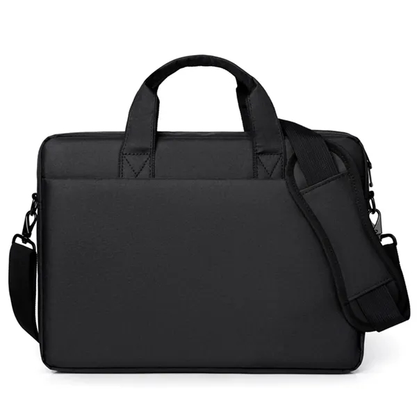 Multifunctional Laptop Trolley Handbag with Adjustable Strap - Multifunctional Laptop Trolley Handbag with Adjustable Strap - Image 4 of 7