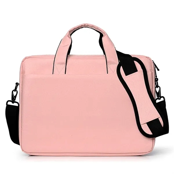 Multifunctional Laptop Trolley Handbag with Adjustable Strap - Multifunctional Laptop Trolley Handbag with Adjustable Strap - Image 7 of 7