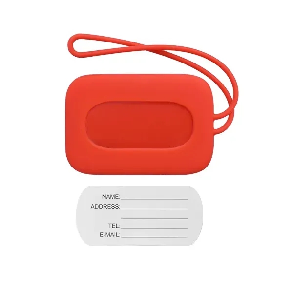 Custom Silicone Luggage Tag - Custom Silicone Luggage Tag - Image 8 of 16