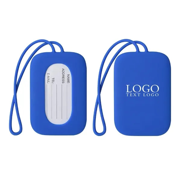 Custom Silicone Luggage Tag - Custom Silicone Luggage Tag - Image 9 of 16