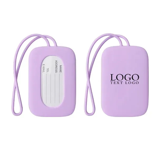 Custom Silicone Luggage Tag - Custom Silicone Luggage Tag - Image 11 of 16