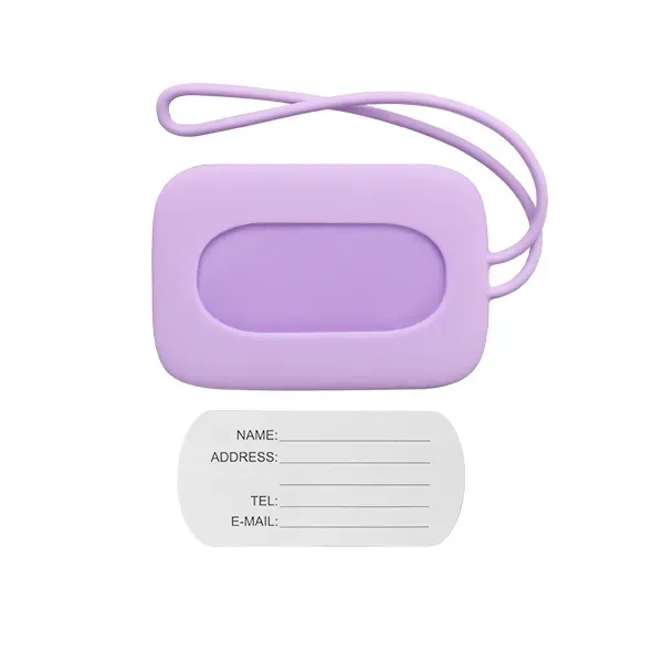 Custom Silicone Luggage Tag - Custom Silicone Luggage Tag - Image 12 of 16