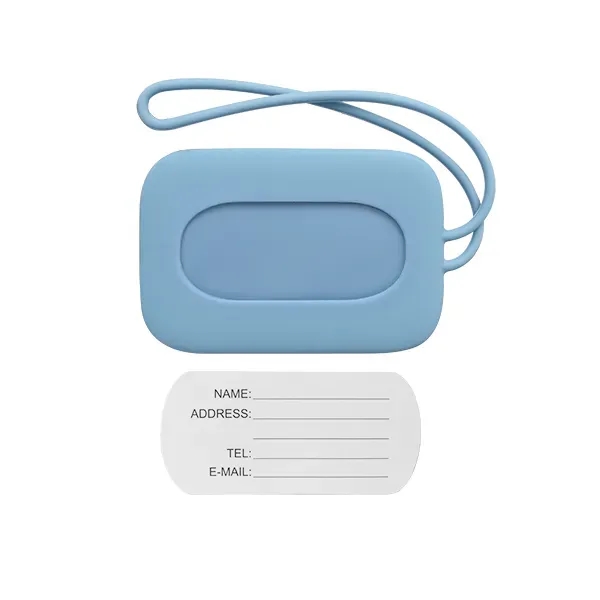 Custom Silicone Luggage Tag - Custom Silicone Luggage Tag - Image 16 of 16