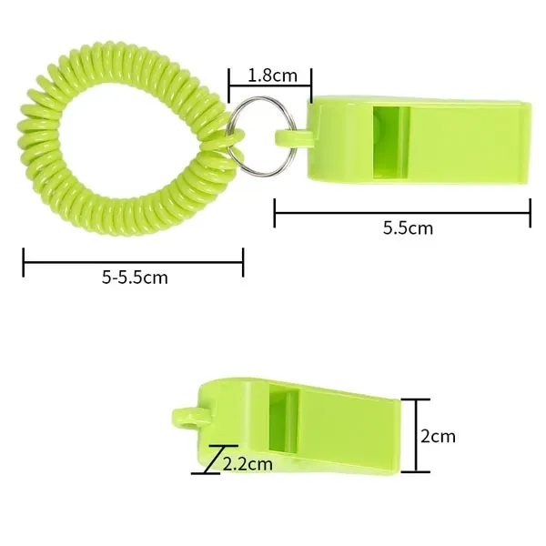 Promotional Whistle Coil Keychains - Promotional Whistle Coil Keychains - Image 2 of 6