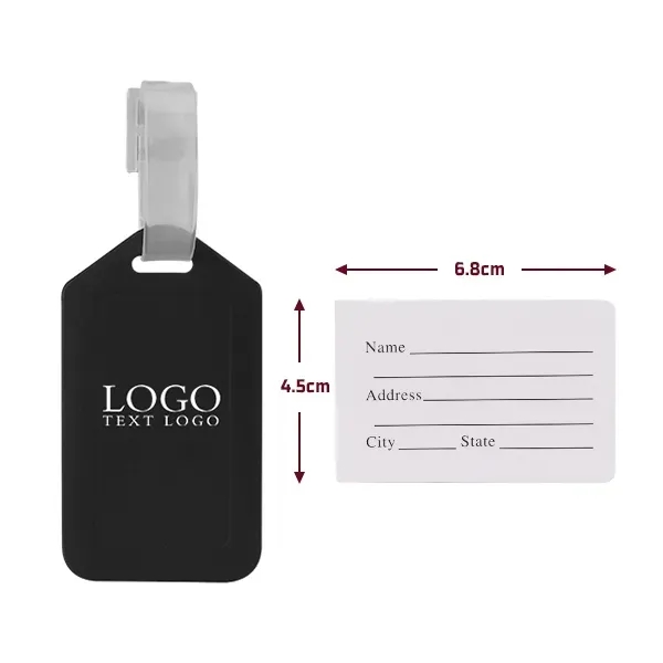 Colorful Luggage Tags With Logo - Colorful Luggage Tags With Logo - Image 29 of 34