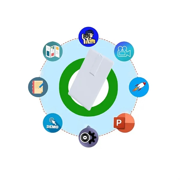 8Gb Usb Flash Drives Credit Bank Card Shape - 8Gb Usb Flash Drives Credit Bank Card Shape - Image 3 of 3