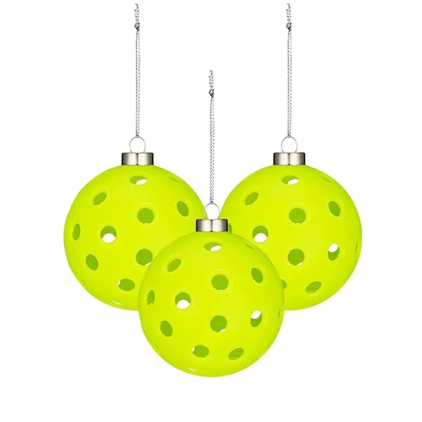 Pickleball Pendant w/ Chain - Pickleball Pendant w/ Chain - Image 0 of 9