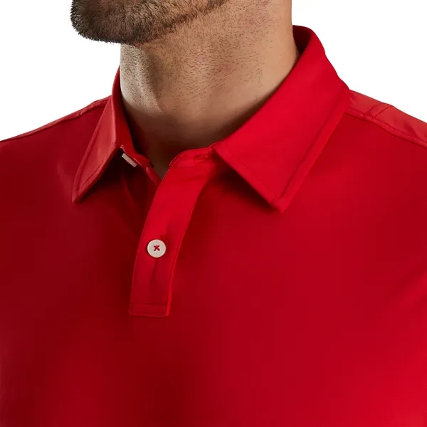 FootJoy Athletic Fit Solid Lisle Polo - FootJoy Athletic Fit Solid Lisle Polo - Image 3 of 18