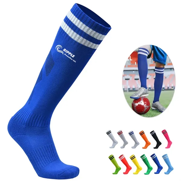 Youth Men and Women Soccer Football Socks Leg Carf - Youth Men and Women Soccer Football Socks Leg Carf - Image 0 of 3
