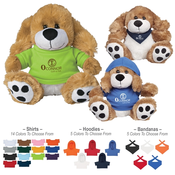 8 1/2" Big Paw Dog - 8 1/2" Big Paw Dog - Image 1 of 21