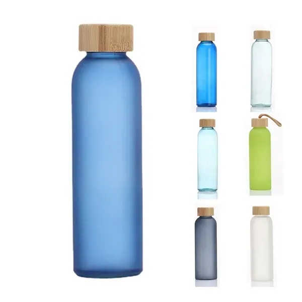 Glass Water Bottle - Glass Water Bottle - Image 0 of 7