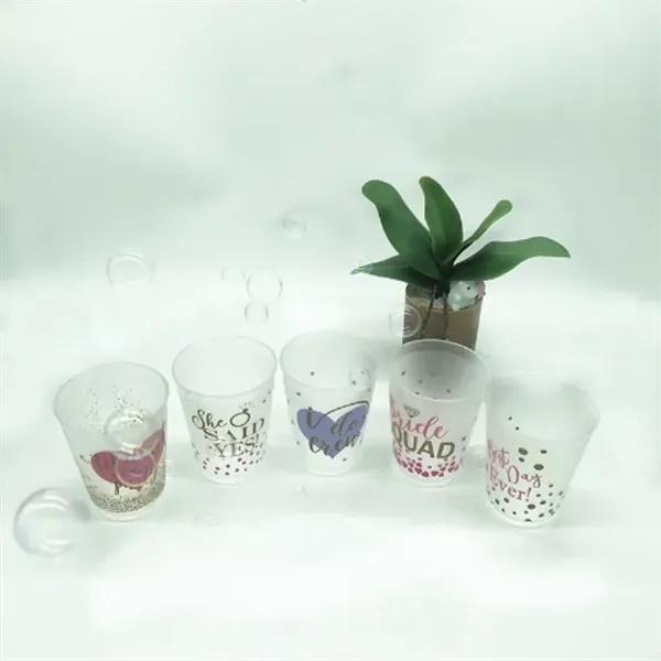 12 OZ Disposable Plastic Tumbler Cup - 12 OZ Disposable Plastic Tumbler Cup - Image 3 of 5