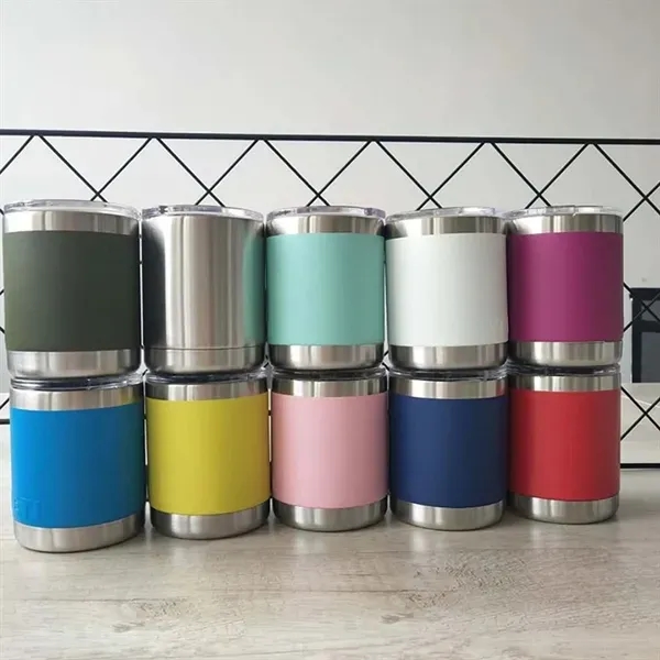 10 oz Stainless Steel Vacuum Insulated Lowball - 10 oz Stainless Steel Vacuum Insulated Lowball - Image 1 of 3