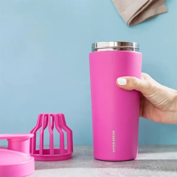 26 oz Hydrapeak® Stainless Steel Cocktail Shaker Bottle - 26 oz Hydrapeak® Stainless Steel Cocktail Shaker Bottle - Image 2 of 10