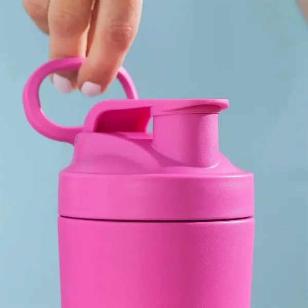 26 oz Hydrapeak® Stainless Steel Cocktail Shaker Bottle - 26 oz Hydrapeak® Stainless Steel Cocktail Shaker Bottle - Image 3 of 10