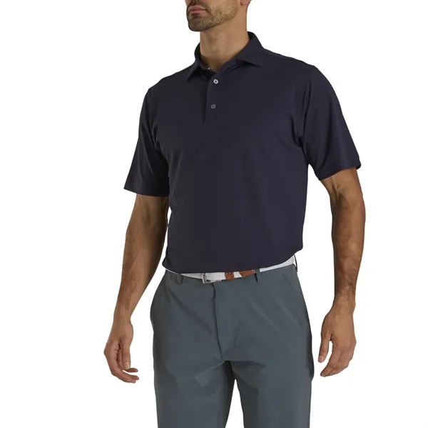 FootJoy ProDry Performance Stretch Pique Solid Polo - FootJoy ProDry Performance Stretch Pique Solid Polo - Image 3 of 16