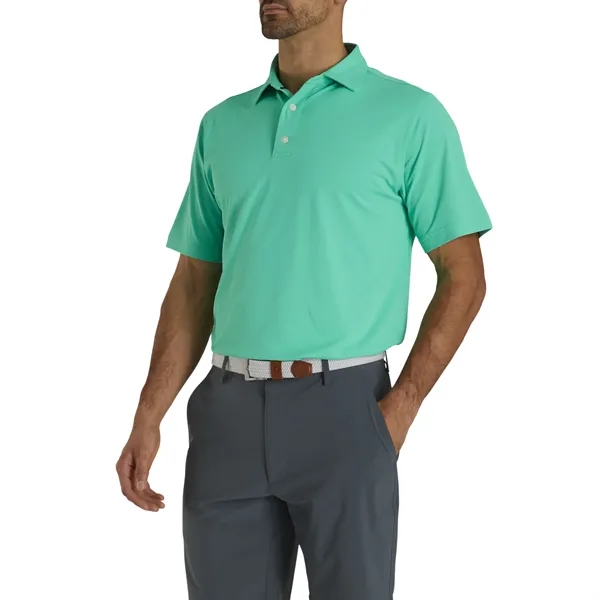 FootJoy ProDry Performance Stretch Pique Solid Polo - FootJoy ProDry Performance Stretch Pique Solid Polo - Image 5 of 16