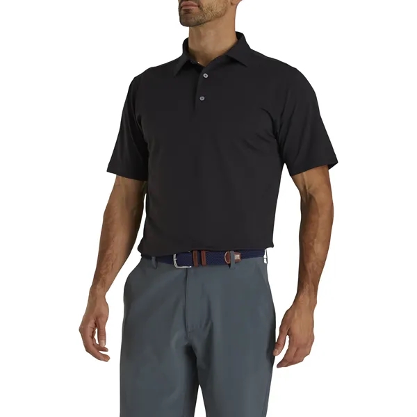 FootJoy ProDry Performance Stretch Pique Solid Polo - FootJoy ProDry Performance Stretch Pique Solid Polo - Image 11 of 16