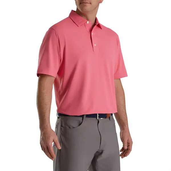 FootJoy ProDry Performance Stretch Pique Solid Polo - FootJoy ProDry Performance Stretch Pique Solid Polo - Image 13 of 16