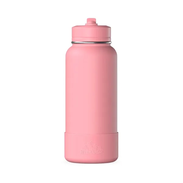 32 oz Hydrapeak® Stainless Steel Water Bottle Straw Lid - 32 oz Hydrapeak® Stainless Steel Water Bottle Straw Lid - Image 21 of 31