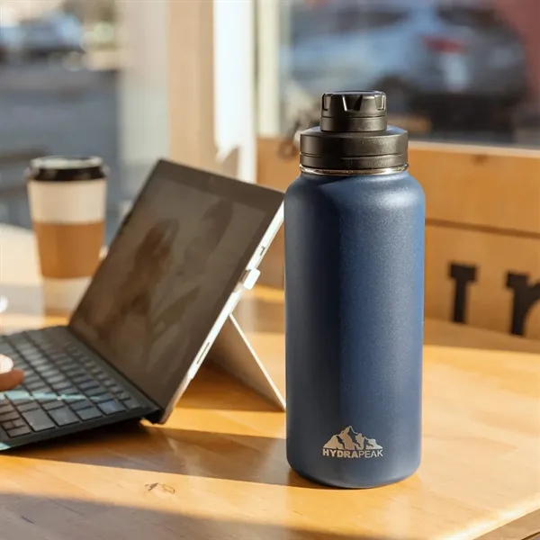 32 oz Hydrapeak® Stainless Steel Insulated Water Bottle - 32 oz Hydrapeak® Stainless Steel Insulated Water Bottle - Image 2 of 10