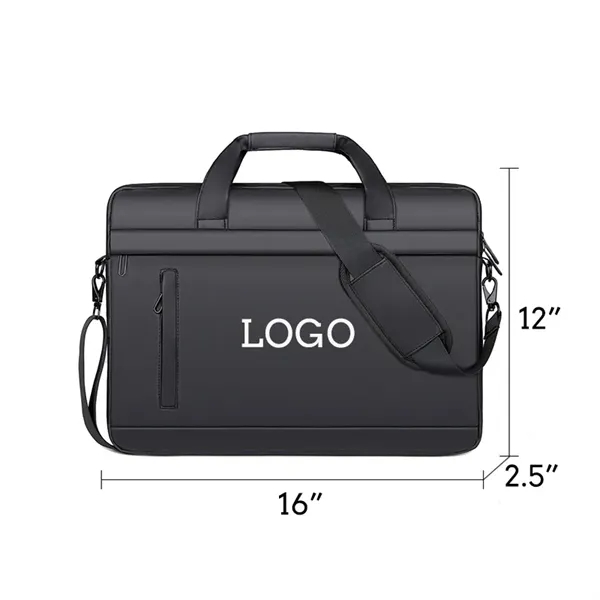 Waterproof Oxford Messenger Briefcase Business Laptop Bag - Waterproof Oxford Messenger Briefcase Business Laptop Bag - Image 1 of 4