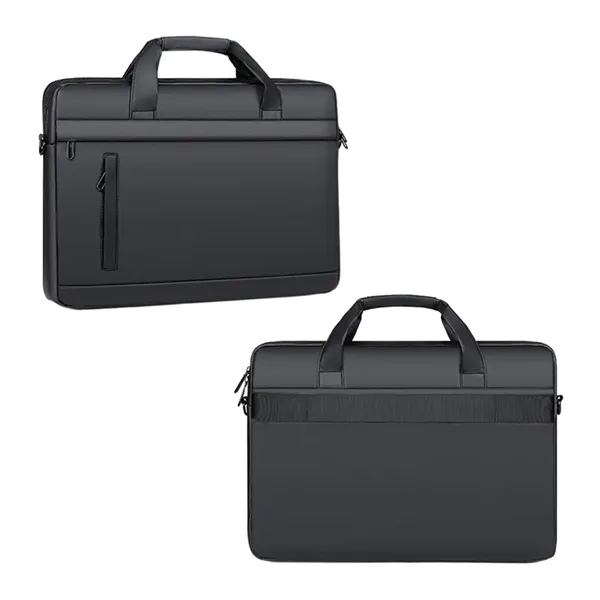 Waterproof Oxford Messenger Briefcase Business Laptop Bag - Waterproof Oxford Messenger Briefcase Business Laptop Bag - Image 4 of 4