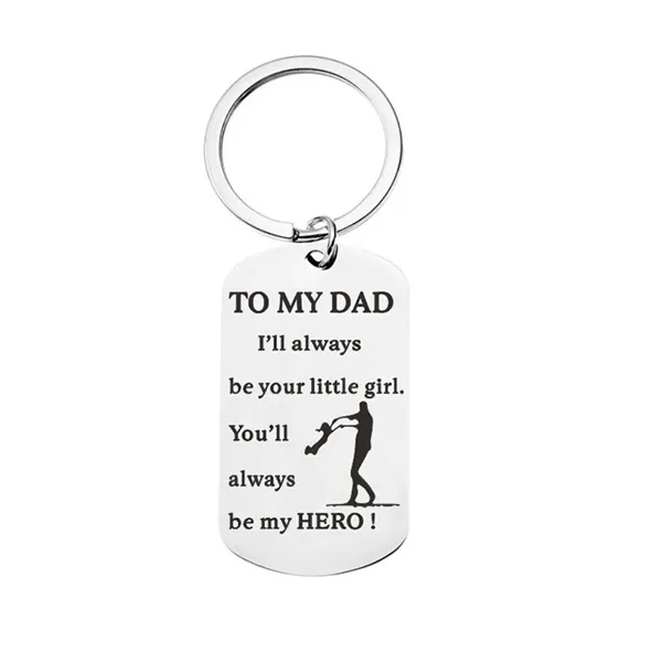 Custom Stainless Steel Keychain - Custom Stainless Steel Keychain - Image 5 of 5