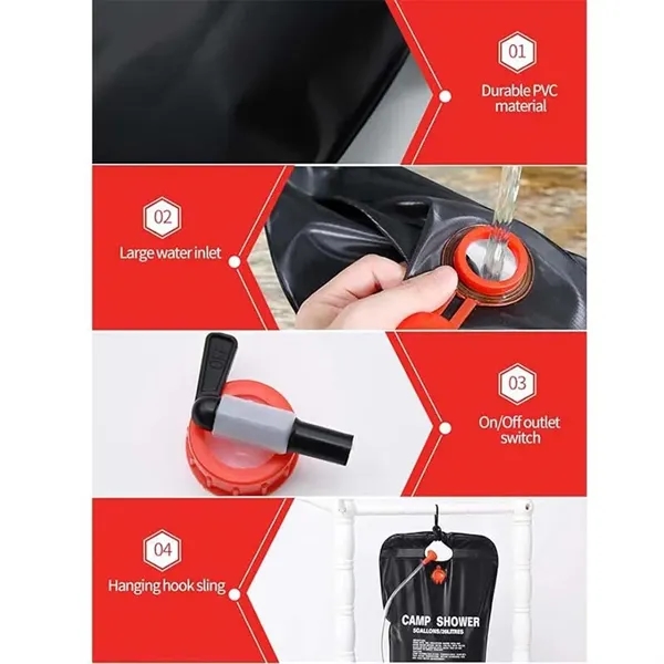 Solar Shower Bag - Solar Shower Bag - Image 3 of 6