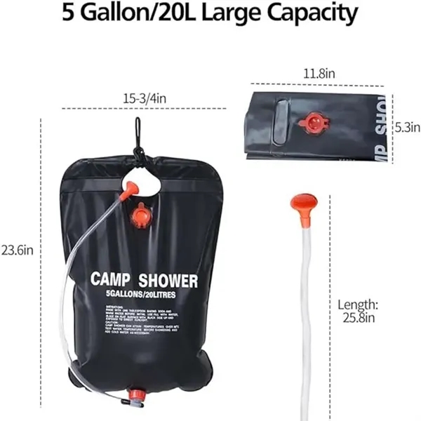Solar Shower Bag - Solar Shower Bag - Image 4 of 6