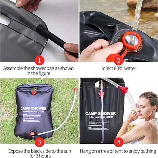 Solar Shower Bag - Solar Shower Bag - Image 5 of 6