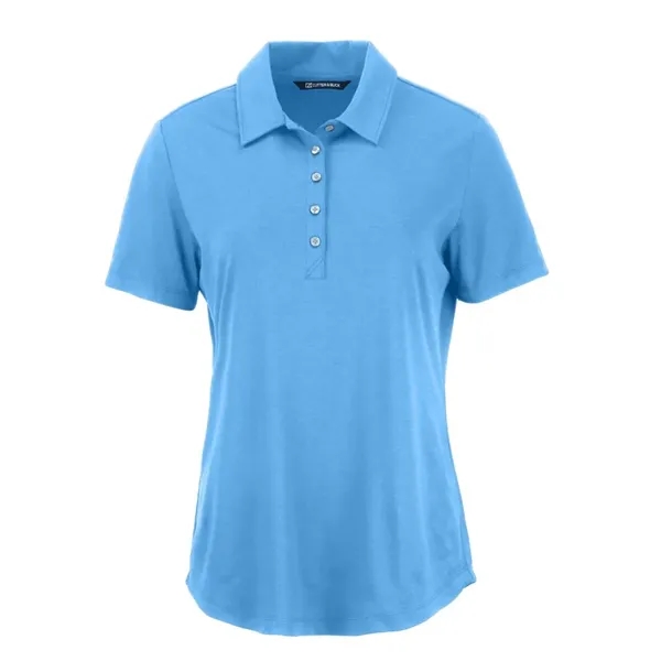 Cutter & Buck Coastline Epic Comfort Recycled Womens Polo - Cutter & Buck Coastline Epic Comfort Recycled Womens Polo - Image 8 of 21