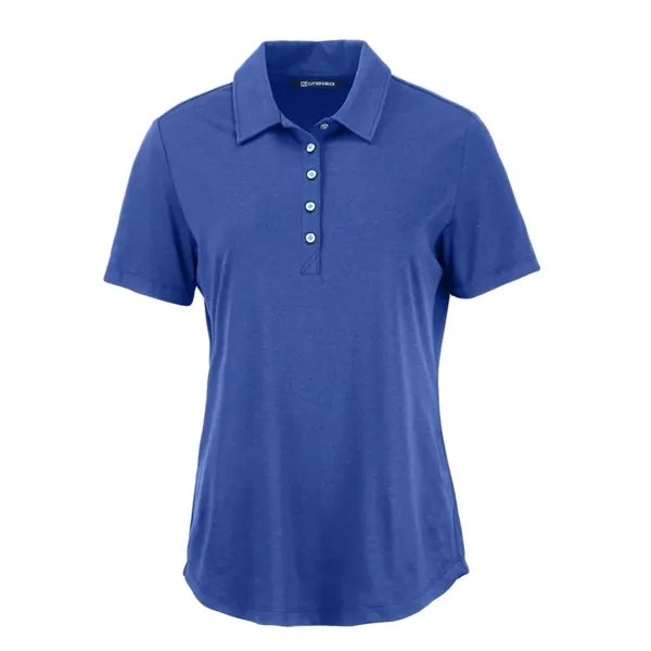 Cutter & Buck Coastline Epic Comfort Recycled Womens Polo - Cutter & Buck Coastline Epic Comfort Recycled Womens Polo - Image 9 of 21
